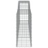 Cesta gaviones forma arco hierro galvanizado 400x50x100/120
