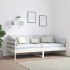 Sofá cama madera maciza de pino blanco 90x190