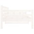 Sofá cama madera maciza de pino blanco 90x190