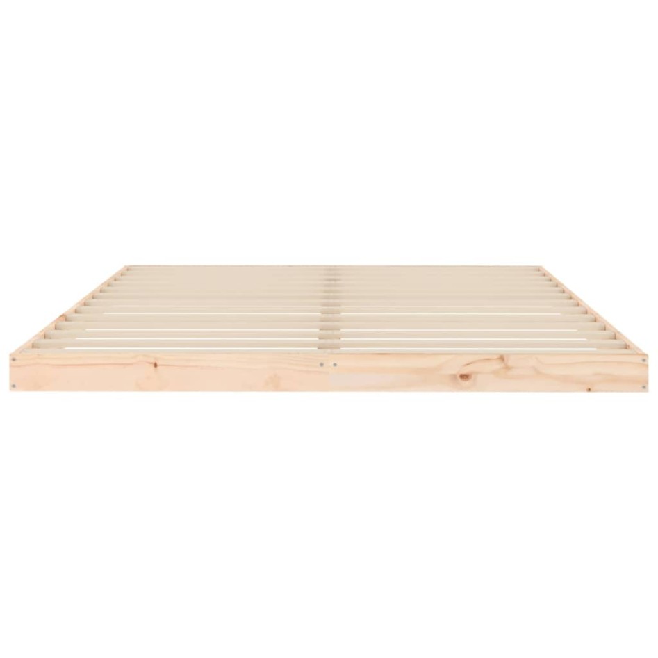 Estructura de cama madera maciza de pino 150x200