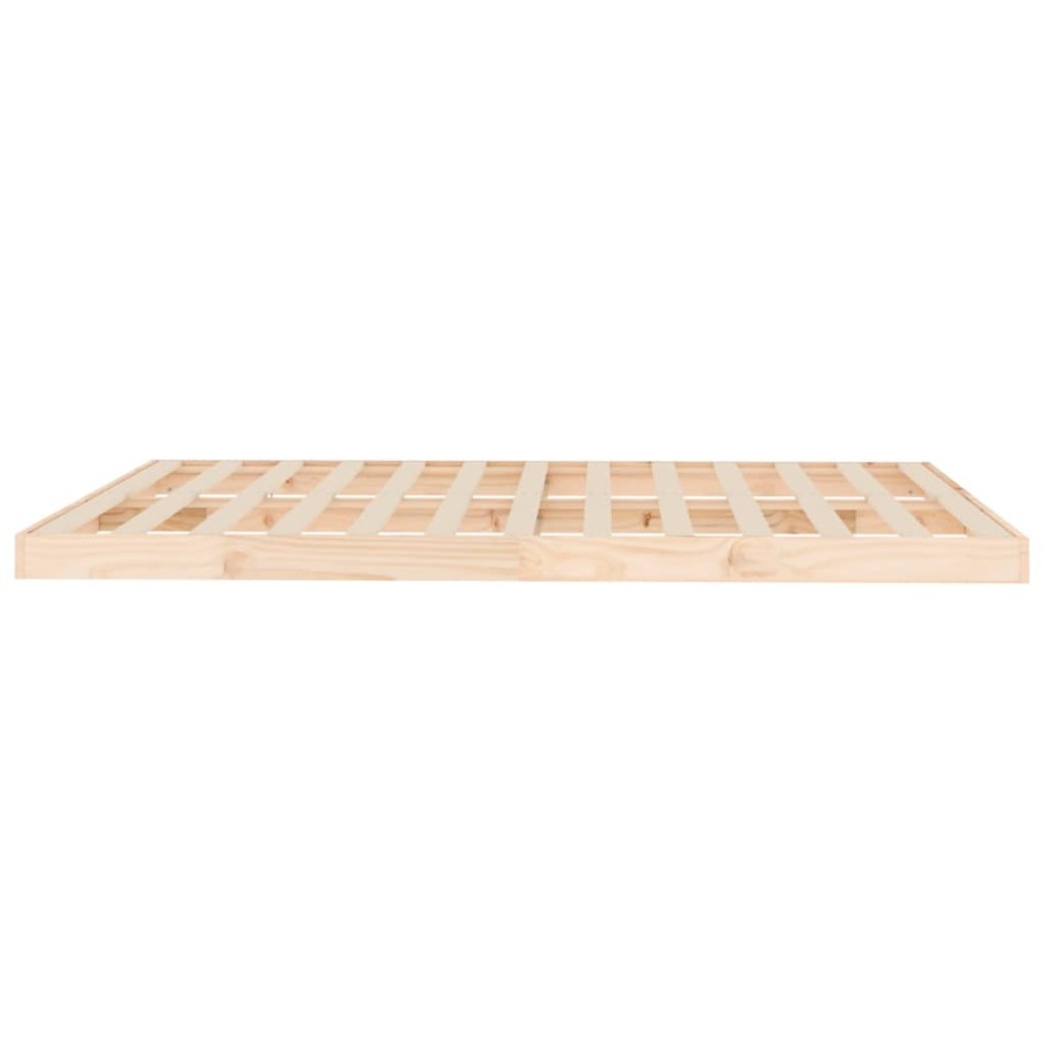Estructura de cama madera maciza de pino 150x200