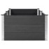 Arriate de WPC gris 250x100x54
