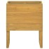 Armario de baño madera maciza de teca 60x45x75