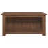 Mesa de centro de madera de teca maciza 68x68x33