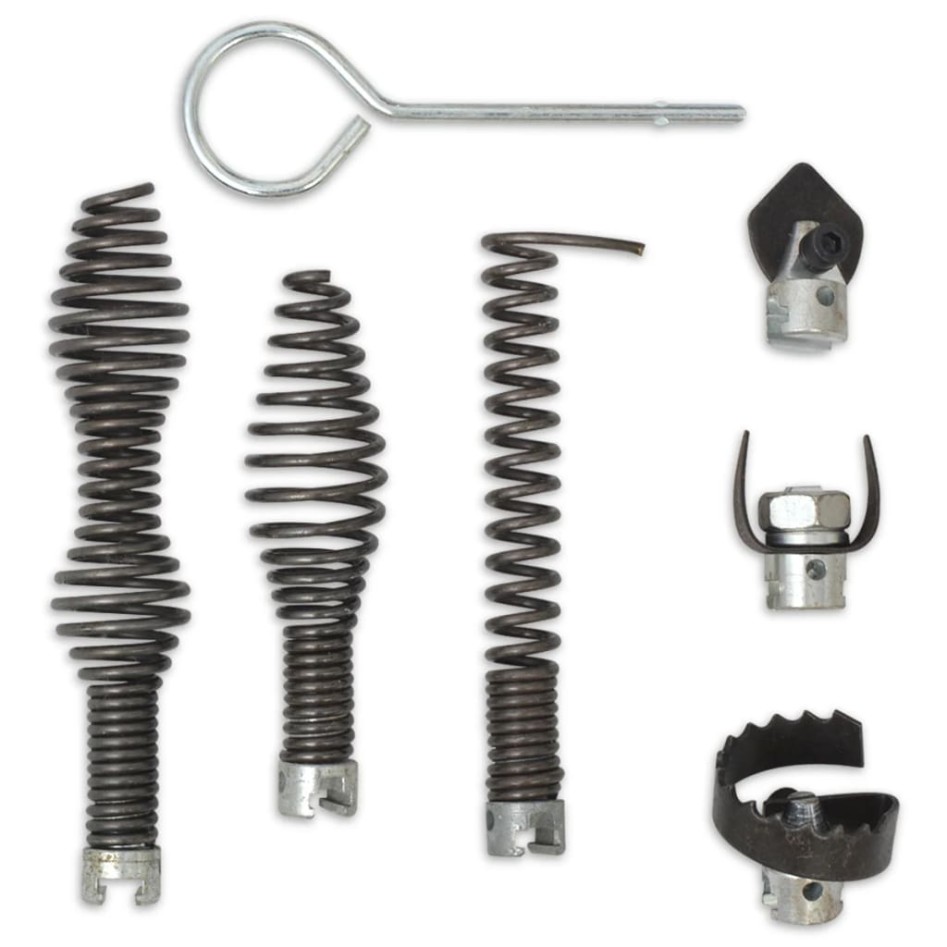 Máquina para limpieza de tuberías 250 W 12,5mx16mm