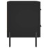 Mesitas de noche 2 uds madera ingeniería negro 40x35x47,5