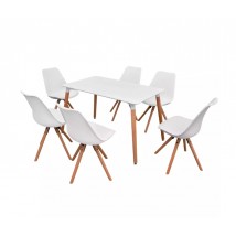 Noruega III Conjunto de sillas y mesa 