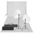 Kit de estudio fotográfico con set de luces y