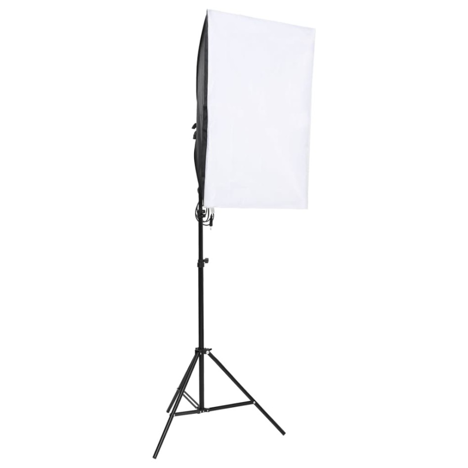Kit de estudio fotográfico con set de luces, fondo y
