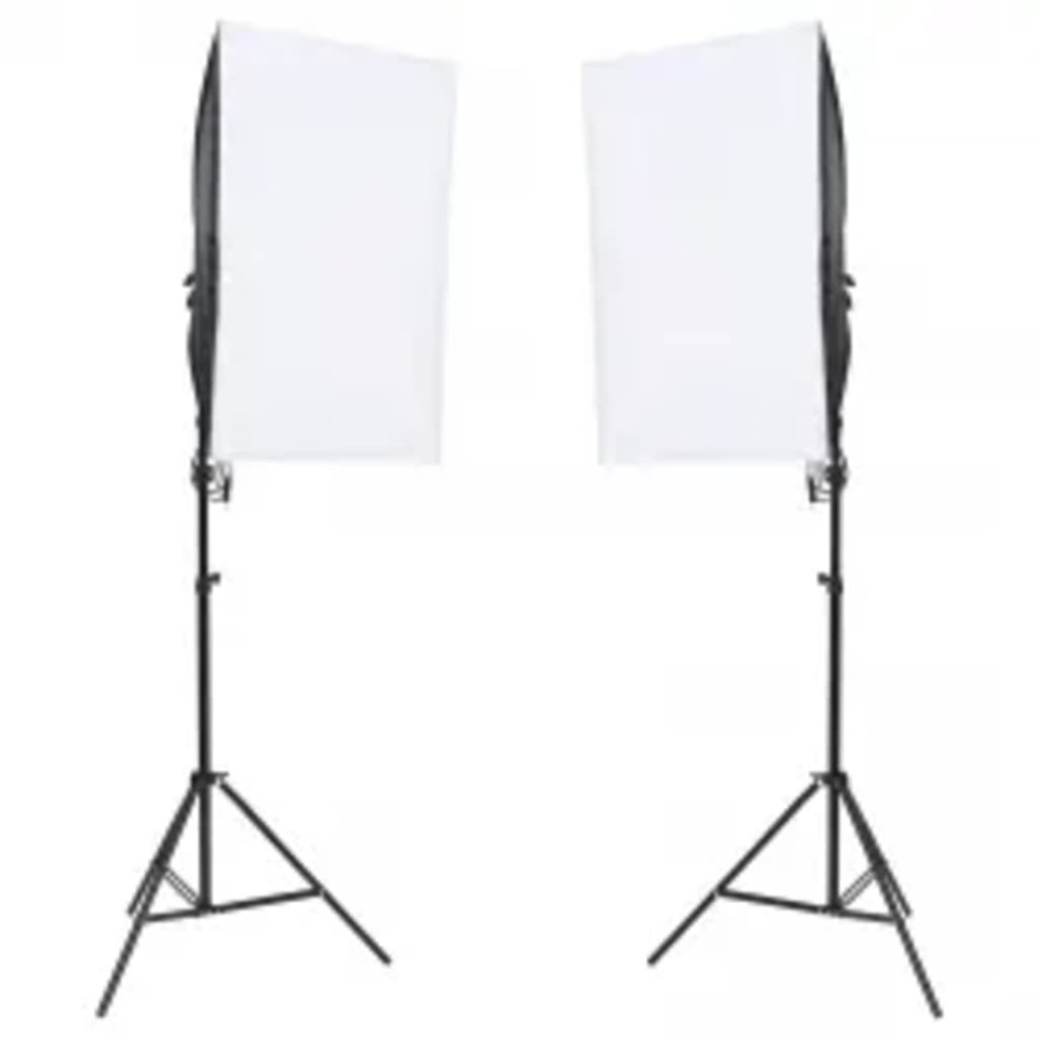 Kit de estudio fotográfico con set de luces y
