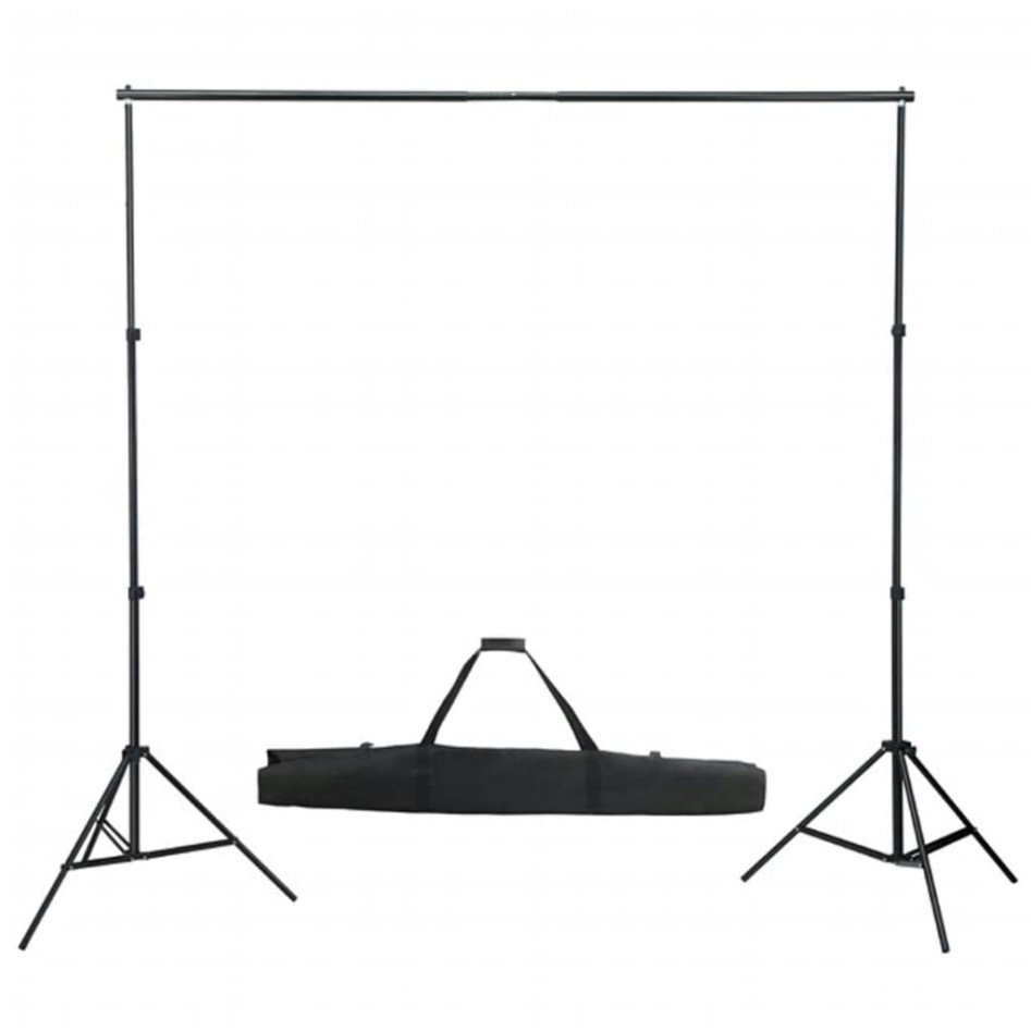Kit de estudio fotográfico con set de luces, fondo y