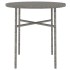 Juego de comedor jardín 3 piezas ratán sintético gris