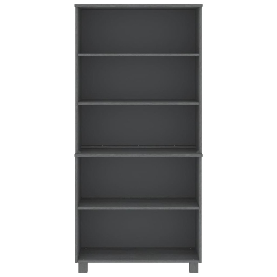 Aparador HAMAR madera de pino maciza gris