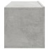 Muebles de TV 4 piezas gris hormigón 100x30x30