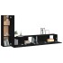 Set de muebles para TV 3 piezas madera contrachapada