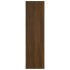 Set de muebles para TV 3 pzas madera contrachapada roble