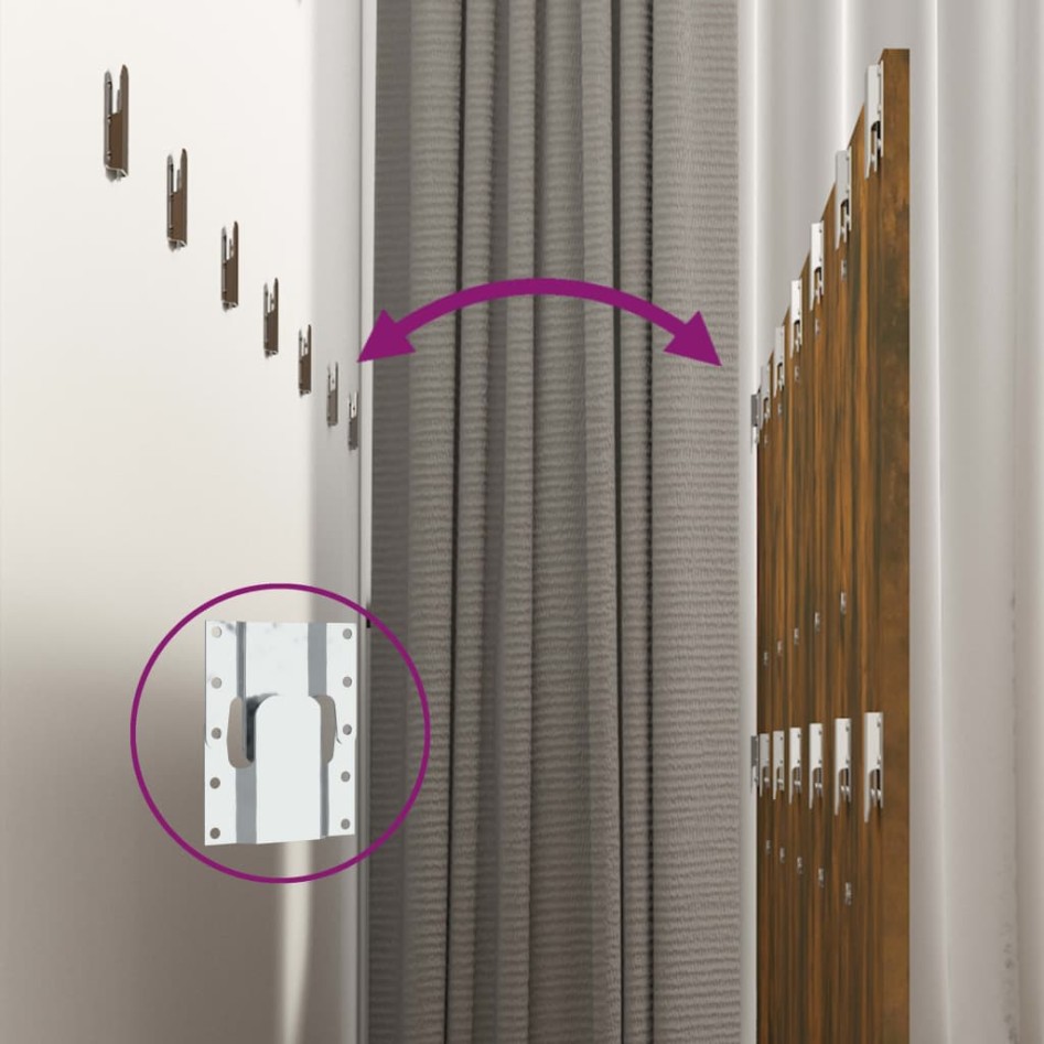 Cabecero de cama y mesitas madera contrachapada roble