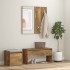 Set de muebles de recibidor madera contrachapada roble