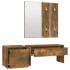 Set de muebles de recibidor madera contrachapada roble