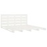 Estructura de cama madera maciza de pino blanco 120x200