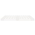 Estructura de cama madera maciza de pino blanco 120x200