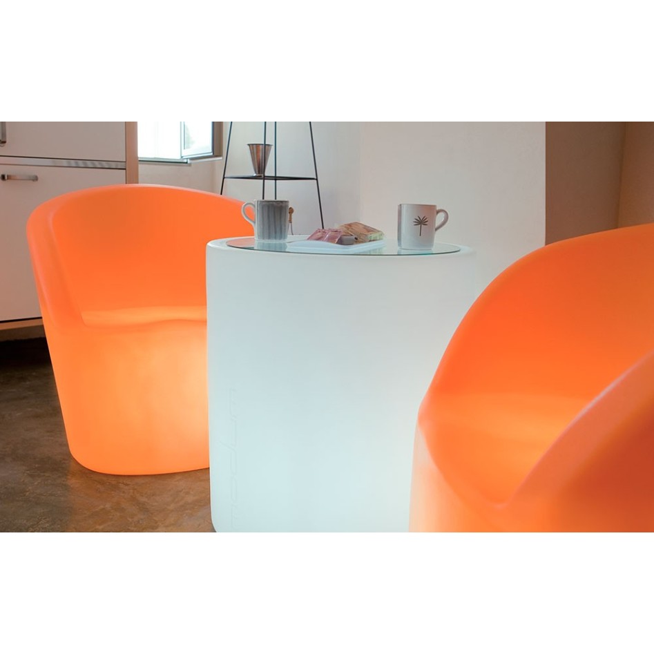 Sillón con luz modelo Manila