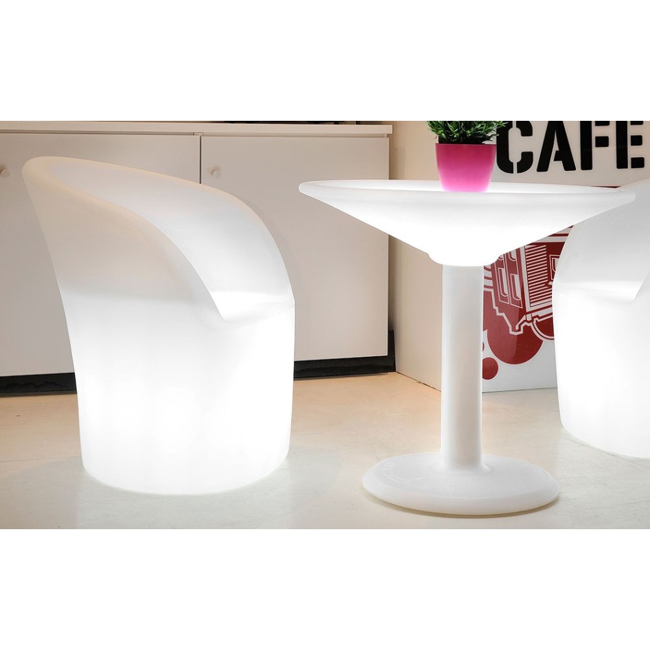 Sillón con luz modelo Manila