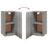 Muebles para TV 7 uds contrachapado gris Sonoma 30,5x30x60