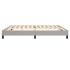 Estructura de cama box spring tela gris claro 200x200