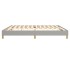 Estructura de cama box spring tela gris claro 200x200