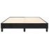 Estructura de cama box spring terciopelo negro 140x200