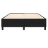 Estructura de cama box spring tela negro 140x200