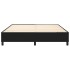Estructura de cama box spring tela negro 160x200