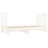 Sofá cama extraíble madera maciza de pino blanco 2x(90x190)