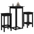 Set de bar 3 piezas madera maciza de pino