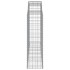 Cestas de gaviones 2 uds forma de arco hierro 200x50x140/160