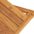 Sillas de jardín plegables 6 uds madera maciza teca 47x61x90