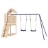 Parque infantil de exterior madera maciza de