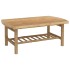 Set de muebles de jardín 3 piezas bambú con cojines gris