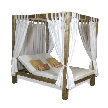 Cama Balinesa, modelo Vanco Reclinable