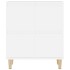 Aparadores 3 uds madera contrachapada blanco 60x35x70