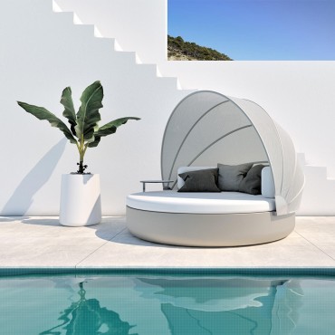 Vela Daybed Basic Redonda Parasol