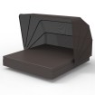 Vela Daybed Basic Cuadrada Parasol, no reclinable