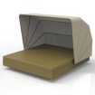 Vela Daybed Basic Cuadrada Parasol, no reclinable