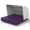 Vela Daybed Basic Cuadrada Parasol, no reclinable