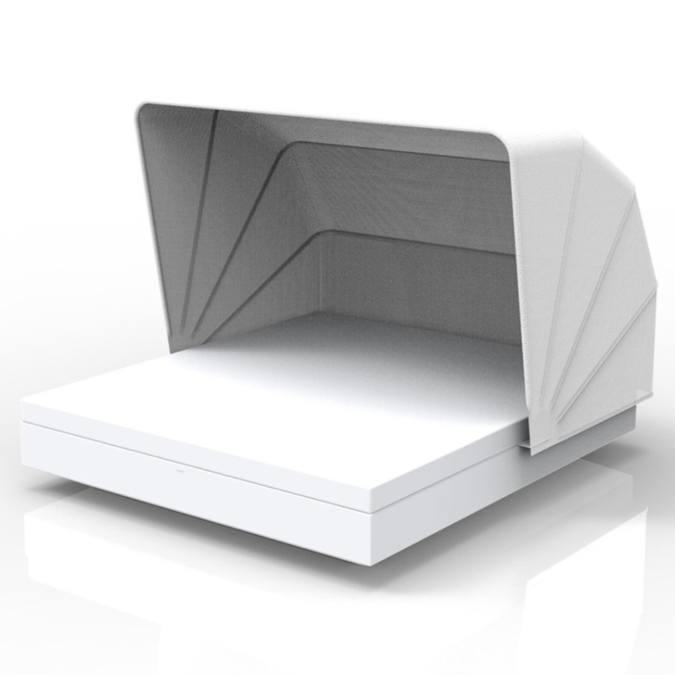 Vela Daybed Basic Cuadrada Parasol, no reclinable