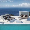 Vela Daybed 2 Cabezales Reclinables con Parasol