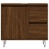 Set de muebles baño 3 pzas madera contrachapada roble