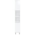 Set muebles de baño 3 piezas madera contrachapada blanco