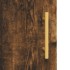 Aparador de madera contrachapada roble ahumado 34,5x34x180